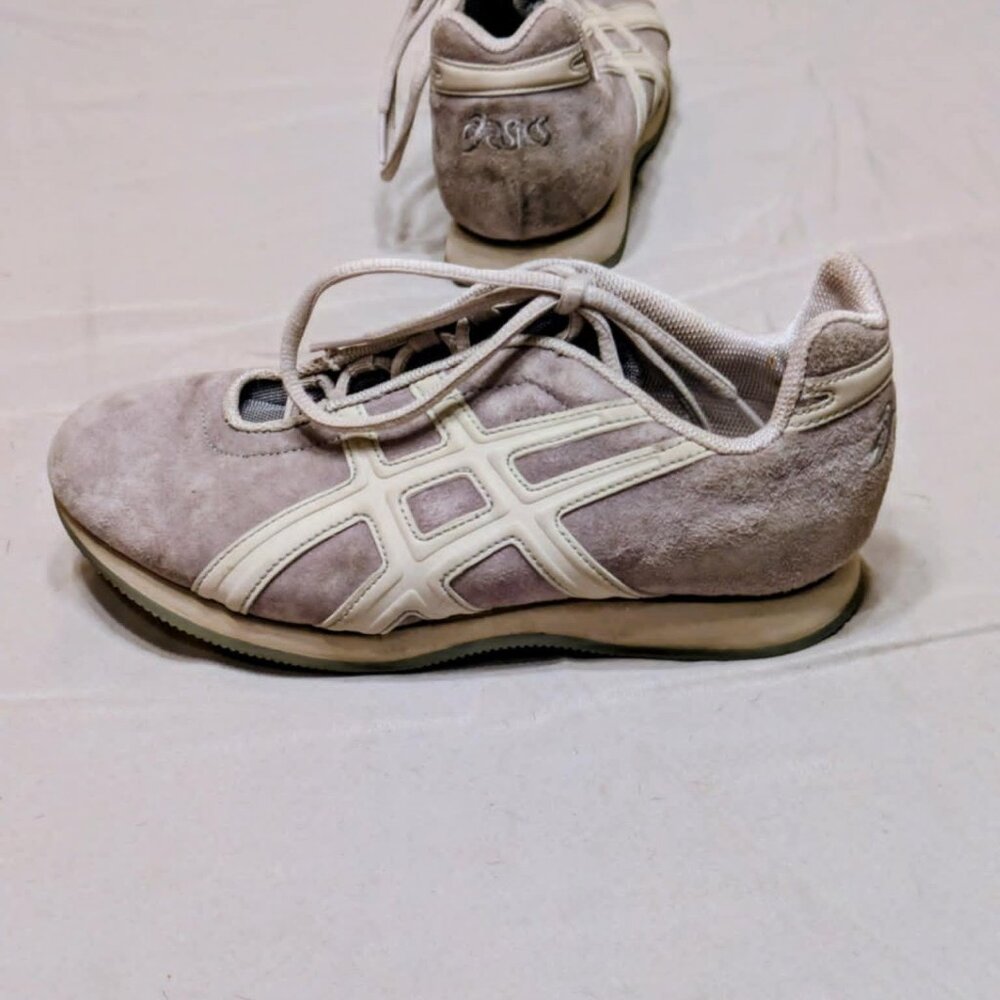 Women Onitsuka Tigers by Asics Running shoe Gray Suede Size 7 NewClassic F220902 - Picture 4 of 11